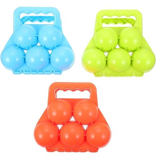JOINPAYA 3st Schneeball-Clip Weihnachts-hüpfburgen Schneekugel Schneespielzeugbälle Snowtubes Zum Rodeln Heavy Duty Winterschnee Kinderschubkarre Schneemobil Sandspielzeug Plastik JOINPAYA 3st Schneeball-Clip Weihnachts-hüpfburgen Schneekugel Schneespielzeugbälle Snowtubes Zum Rodeln Heavy Duty Winterschnee Kinderschubkarre Schneemobil Sandspielzeug Plastik von JOINPAYA