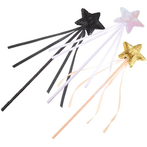 JOINPAYA Helle Farbe Fee Stern Muster Tragbare Jungen und Mädchen Spielzeug Bühne Leistung Prop Engel Zauberstäbe für Kleinkinder JOINPAYA Helle Farbe Fee Stern Muster Tragbare Jungen und Mädchen Spielzeug Bühne Leistung Prop Engel Zauberstäbe für Kleinkinder von JOINPAYA