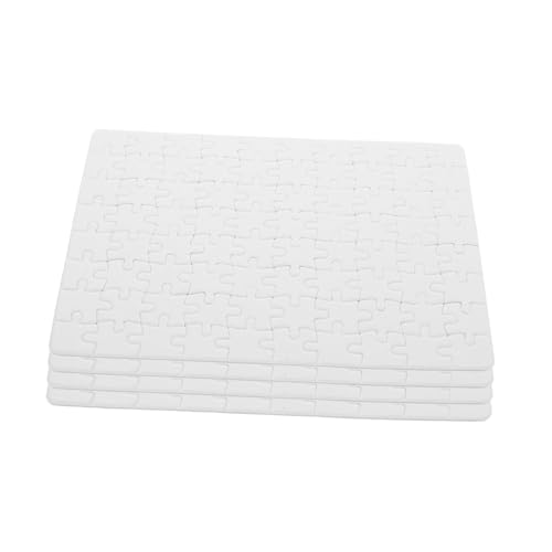 JOINPAYA 4 Blätter Leere Rätsel Leere Puzzles Für Sublimation Sublimations-Puzzle-rohlinge Weiß Papier JOINPAYA 4 Blätter Leere Rätsel Leere Puzzles Für Sublimation Sublimations-Puzzle-rohlinge Weiß Papier von JOINPAYA