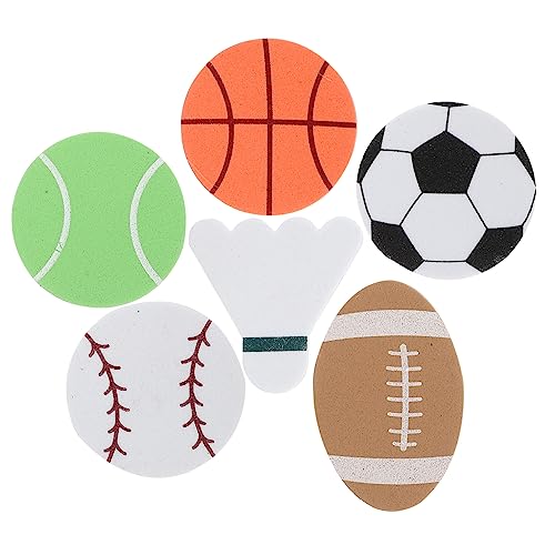 JOINPAYA Schaumstoff-Aufkleber Zum Basteln 4 Packungen Mit Sport-Motiven Für Jungen Und Mädchen Geeignet Einfach JOINPAYA Schaumstoff-Aufkleber Zum Basteln 4 Packungen Mit Sport-Motiven Für Jungen Und Mädchen Geeignet Einfach von JOINPAYA