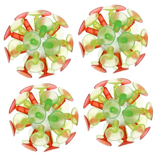 JOINPAYA 4 STÜCKE Teiliges Bunte Saugnapf Bälle mit Leuchteffekt Lustiges Saugspielzeug für Stressabbauendes Partyspielzeug Geeignet für Jungen und Mädchen Ab Jahren JOINPAYA 4 STÜCKE Teiliges Bunte Saugnapf Bälle mit Leuchteffekt Lustiges Saugspielzeug für Stressabbauendes Partyspielzeug Geeignet für Jungen und Mädchen Ab Jahren von JOINPAYA