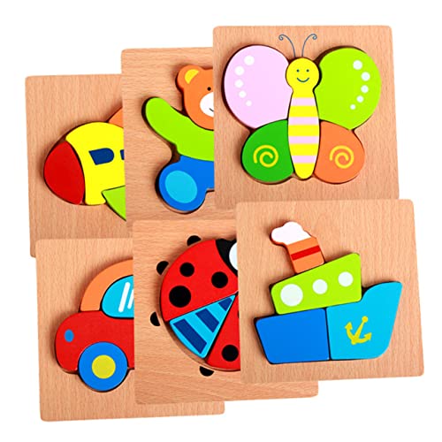 JOINPAYA 4 Sätze Holzpuzzles Für Puzzletisch Holzpuzzle Für Jungen Puzzles Aus Holz 3D-Puzzles Für Hölzern von JOINPAYA