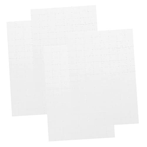 JOINPAYA 4 Sätze Sublimations Puzzle Rohlinge Puzzle für DIY Kunsthandwerk für Hochzeiten Geburtstagsfeiern und Kreative Bastelprojekte von JOINPAYA