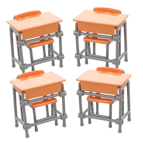 JOINPAYA 4 Sets Puppenhaus Schulmöbel Aus Kunststoff Miniatur Puppenhaus Zubehör Mini Schulzubehör Kindermöbel Zubehör JOINPAYA 4 Sets Puppenhaus Schulmöbel Aus Kunststoff Miniatur Puppenhaus Zubehör Mini Schulzubehör Kindermöbel Zubehör von JOINPAYA