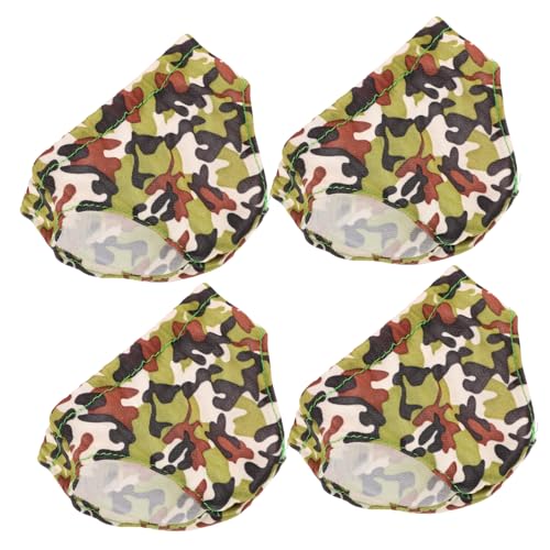 JOINPAYA 4 Stück 18-Zoll-puppenhöschen Kleine Puppenkleidung Kleine Puppenunterwäsche Für Unterhose Für Mini-Puppen- Stoff Camouflage von JOINPAYA