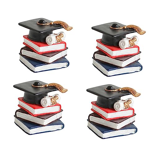 JOINPAYA Kuchenornamente 4 Stück Studentengeburtstagsparty-dekorationen Abschlusskuchen-verzierungen Cupcake-ornamente Buchform-dekorationen JOINPAYA Kuchenornamente 4 Stück Studentengeburtstagsparty-dekorationen Abschlusskuchen-verzierungen Cupcake-ornamente Buchform-dekorationen von JOINPAYA
