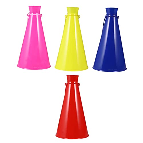 JOINPAYA 4 Stück Cheer-Horn-Requisiten Blasrohr Blashorn-Geräuschmacher stadion horn lustige Trompeten Kindertrompeten interessante Spielsachen Jubel-Tools für Fans Abs von JOINPAYA