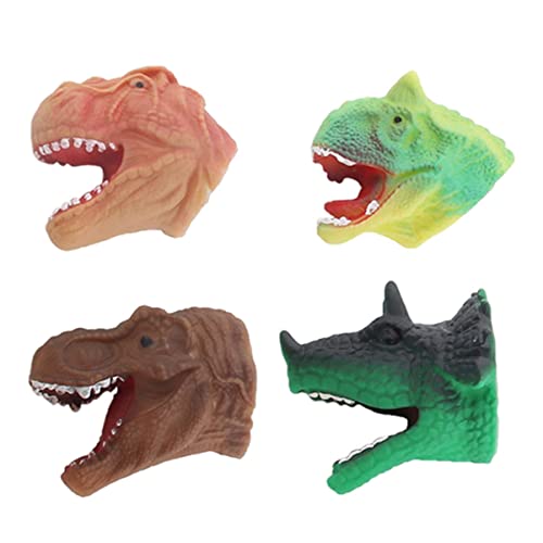 JOINPAYA 4 Stück Dinosaurier-handpuppe Kinderspielzeug Mini-fingerpuppen Fingerschutzspielzeug Aus Kunststoff Dino-Kopf-fingerspielzeug Fingerpuppen Tiere Fingerpuppen Plastik JOINPAYA 4 Stück Dinosaurier-handpuppe Kinderspielzeug Mini-fingerpuppen Fingerschutzspielzeug Aus Kunststoff Dino-Kopf-fingerspielzeug Fingerpuppen Tiere Fingerpuppen Plastik von JOINPAYA