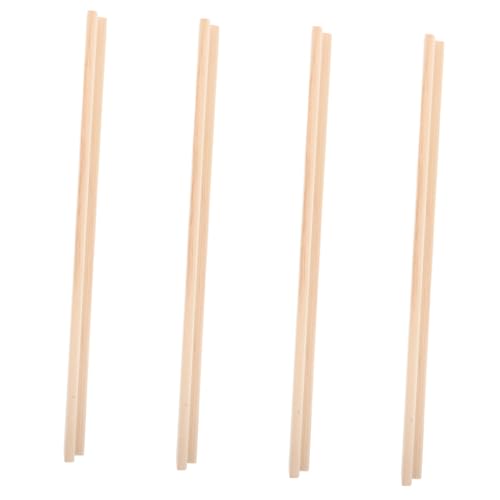 JOINPAYA 4 Stück Dominohalter Aus Holz Mit Mexikanischem Zug, Einreihige Dominosteinständer, Lustiges Brettspielzubehör Für Karten, Mahjong-Steine, 36 cm von JOINPAYA