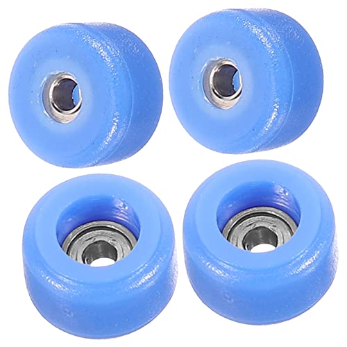 JOINPAYA 4 Stück Finger-Skateboard-Rad Fingerscooter Schlittschuh Zappelspielzeug Kompaktes Skate- Finger-Skate-Modell Mini-Skateboards Für Die Finger Fingerskate Blau Plastik JOINPAYA 4 Stück Finger-Skateboard-Rad Fingerscooter Schlittschuh Zappelspielzeug Kompaktes Skate- Finger-Skate-Modell Mini-Skateboards Für Die Finger Fingerskate Blau Plastik von JOINPAYA