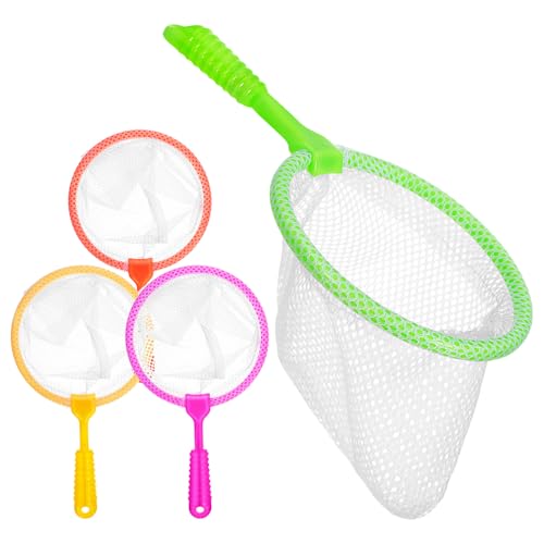 JOINPAYA 4pcs Kinder Angeln Schmetterling Net Net Krabben Netze Für Krabben Fangen Fische Spielzeug Bad Spielzeug von JOINPAYA