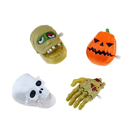 JOINPAYA 4 Stück Halloween-uhrwerk- Uhrwerkspielzeug Für Zum Aufziehen Halloween-partybevorzugungsspielzeug Halloween Uhrwerk Halloween-Requisiten Abs JOINPAYA 4 Stück Halloween-uhrwerk- Uhrwerkspielzeug Für Zum Aufziehen Halloween-partybevorzugungsspielzeug Halloween Uhrwerk Halloween-Requisiten Abs von JOINPAYA