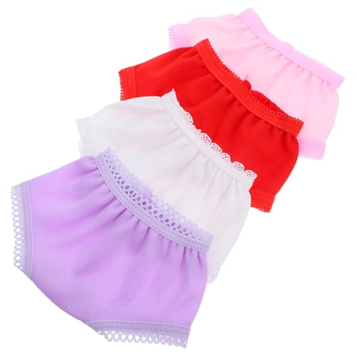 JOINPAYA 4 Stück Höschen Slip Junge Unser Für Zubehör Für Babypuppen Puppenhöschen-Accessoire Für Neugeborene Puppen Ups Mini Polyester JOINPAYA 4 Stück Höschen Slip Junge Unser Für Zubehör Für Babypuppen Puppenhöschen-Accessoire Für Neugeborene Puppen Ups Mini Polyester von JOINPAYA
