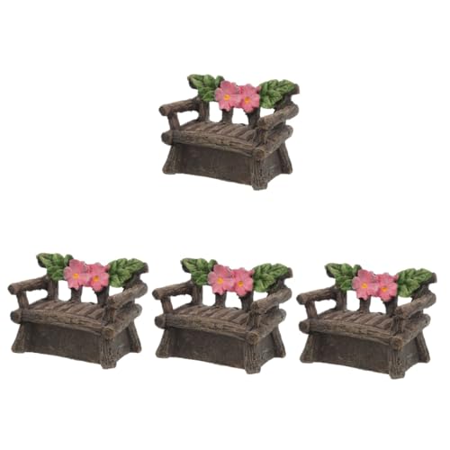 JOINPAYA 4 Stück Maßstab Miniaturmöbel für Landschaften und Garten Dekoration für Terrarien Mini für Gartenliebhaber JOINPAYA 4 Stück Maßstab Miniaturmöbel für Landschaften und Garten Dekoration für Terrarien Mini für Gartenliebhaber von JOINPAYA