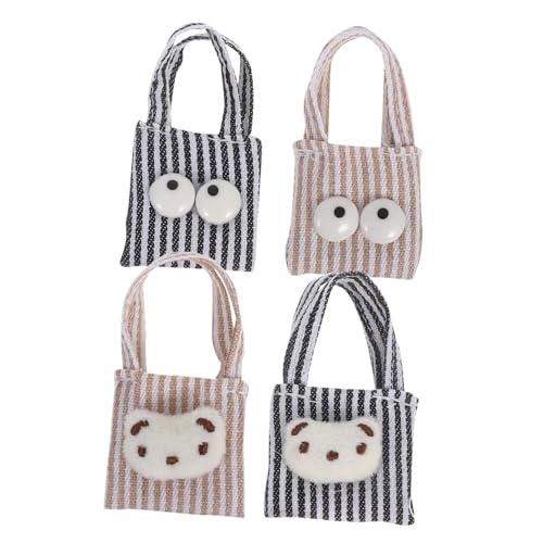JOINPAYA 4 Stück Mini -Dressingbeutel Puppenzubehör -Tasche Mini Dollhouse -Geldbörse -Umhängetaschen Puppe Umhängetasche -Leinwandbeutel -Puppenzubehör Segeltuch JOINPAYA 4 Stück Mini -Dressingbeutel Puppenzubehör -Tasche Mini Dollhouse -Geldbörse -Umhängetaschen Puppe Umhängetasche -Leinwandbeutel -Puppenzubehör Segeltuch von JOINPAYA