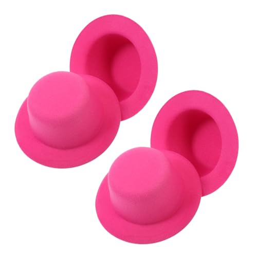 JOINPAYA 4 Stück Mini Filzhüte Teiliges Kleine DIY Schneemann Hüte für Puppen Tragbare Mini Hüte aus Filz Vielseitige Bastel und Haar Accessoires in für Dekoration und Handwerk von JOINPAYA
