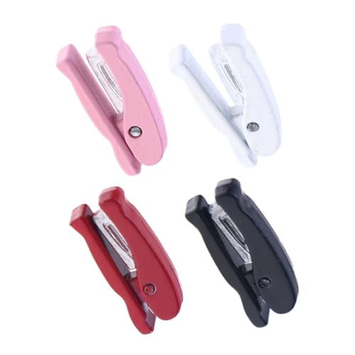 JOINPAYA Realistisches Mini-hefter-Set Für Puppenhaus 4 Farben Für Jungen Und Mädchen Lern-Schreibtisch-Dekoration von JOINPAYA