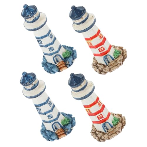 JOINPAYA 4 Stück Mini Leuchtturm Statuen Mediterrane Figuren Für Den Strand Mediterrane Figur Für Den Strand Miniatur Leuchtfeuer Meeresleuchtturm Modell Miniatur Leuchtturm Modell JOINPAYA 4 Stück Mini Leuchtturm Statuen Mediterrane Figuren Für Den Strand Mediterrane Figur Für Den Strand Miniatur Leuchtfeuer Meeresleuchtturm Modell Miniatur Leuchtturm Modell von JOINPAYA