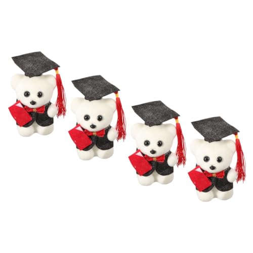 JOINPAYA 4 Stück Mini Plüschbär Süßer Abschluss Süßer Bär Entzückender Abschluss Grad Puppe Mini Plüschtiere Stoffbär Party Entzückender Plüschbär Filztuch JOINPAYA 4 Stück Mini Plüschbär Süßer Abschluss Süßer Bär Entzückender Abschluss Grad Puppe Mini Plüschtiere Stoffbär Party Entzückender Plüschbär Filztuch von JOINPAYA