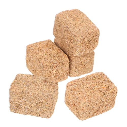 JOINPAYA 4 Stück Miniatur-heuballen: Mini-strohballen Für Puppenhaus, Herbsternte, Mini-hausdekoration, Gartendekoration, DIY, Herbsternte, Basteln, 2 X 2 X 3 cm JOINPAYA 4 Stück Miniatur-heuballen: Mini-strohballen Für Puppenhaus, Herbsternte, Mini-hausdekoration, Gartendekoration, DIY, Herbsternte, Basteln, 2 X 2 X 3 cm von JOINPAYA