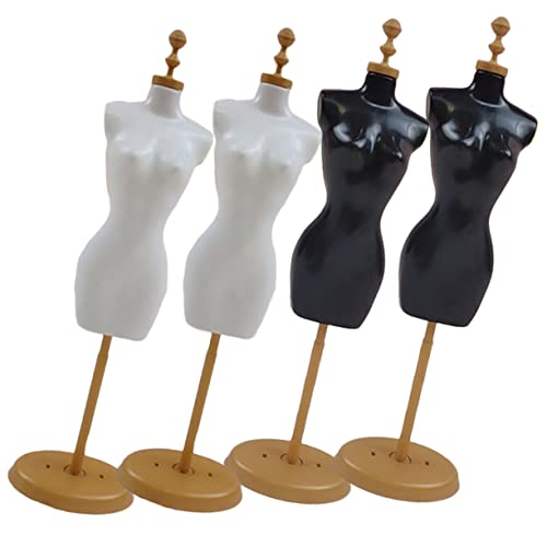 JOINPAYA 4 Stück Modellständer Schaufensterpuppe Für Puppenmodell Puppenzubehör Miniatur Schaufensterpuppe Mit Weiblichem Torso Kinderspielzeug Unterstützung Für Puppenkleidung Abs JOINPAYA 4 Stück Modellständer Schaufensterpuppe Für Puppenmodell Puppenzubehör Miniatur Schaufensterpuppe Mit Weiblichem Torso Kinderspielzeug Unterstützung Für Puppenkleidung Abs von JOINPAYA