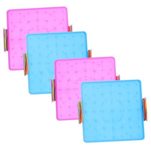JOINPAYA 4 Stück Nagelbrettunterrichtshilfen Geoboard- Form Geoboards PEG -Vorstand Stecktafeln Geoplatten aus Kunststoff Geoboard aus Kunststoff Geo-Board Plastik Zufällige Farbe JOINPAYA 4 Stück Nagelbrettunterrichtshilfen Geoboard- Form Geoboards PEG -Vorstand Stecktafeln Geoplatten aus Kunststoff Geoboard aus Kunststoff Geo-Board Plastik Zufällige Farbe von JOINPAYA