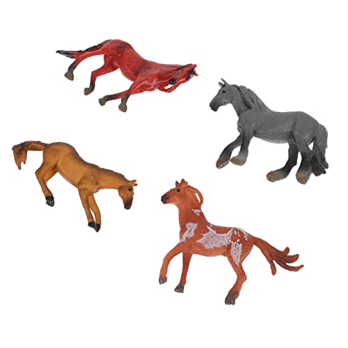 JOINPAYA 4 Stück Pferdemodell spielzeugpferd Horse Toy Pferdedekorationen Pferde spielzeuge kleine Pferdeskulptur dekorative Pferdefiguren Desktop-Pferdespielzeug Plastik JOINPAYA 4 Stück Pferdemodell spielzeugpferd Horse Toy Pferdedekorationen Pferde spielzeuge kleine Pferdeskulptur dekorative Pferdefiguren Desktop-Pferdespielzeug Plastik von JOINPAYA
