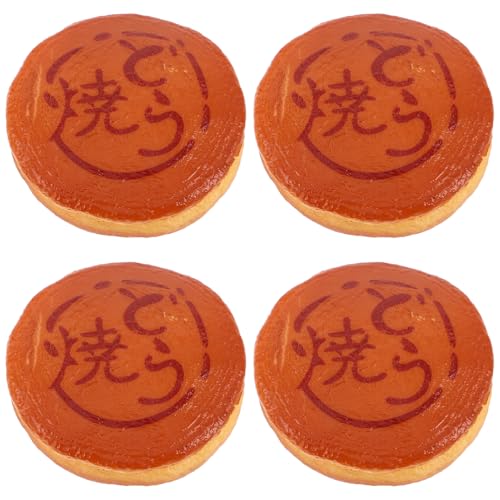 JOINPAYA 4 Stück Realistische Dorayaki Modelle für Fotografie Heim und Ladendekoration Leichtbraun Vielseitige Dekorationselemente mit Feiner Detailgenauigkeit JOINPAYA 4 Stück Realistische Dorayaki Modelle für Fotografie Heim und Ladendekoration Leichtbraun Vielseitige Dekorationselemente mit Feiner Detailgenauigkeit von JOINPAYA