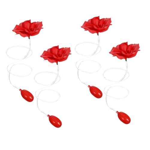 JOINPAYA 4 Stück Realistische Rote Rosen Wasserpistole Blume Prank für April Fools Day Halloween Unterhaltung Wiederverwendbar Kompakt und Leicht für Erwachsene JOINPAYA 4 Stück Realistische Rote Rosen Wasserpistole Blume Prank für April Fools Day Halloween Unterhaltung Wiederverwendbar Kompakt und Leicht für Erwachsene von JOINPAYA