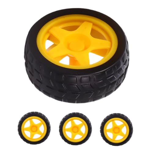 JOINPAYA 4 Stück Kinder-spielzeugauto-räder – Mini – Spielzeug – Rc-Auto-ausrüstung – Roboter-räder – & Einfach Zu Ersetzen von JOINPAYA