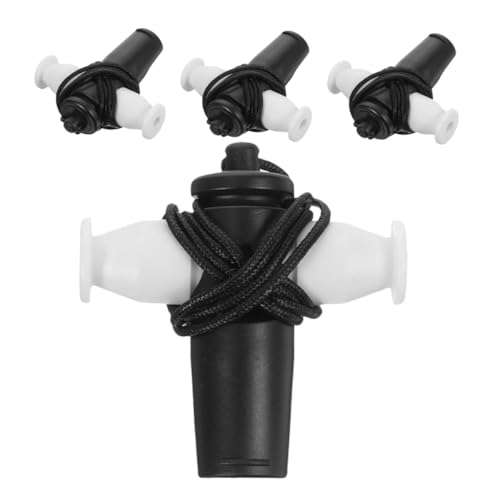 JOINPAYA 4 Stück Samba-Beitrag Samba-Instrument Samba Samba Rhythmus Pfeife Fußball Schiedsrichter Pfeife Samba-Musikinstrumente schwarze Pfeife weiße Pfeife Sportpfeife Plastik JOINPAYA 4 Stück Samba-Beitrag Samba-Instrument Samba Samba Rhythmus Pfeife Fußball Schiedsrichter Pfeife Samba-Musikinstrumente schwarze Pfeife weiße Pfeife Sportpfeife Plastik von JOINPAYA