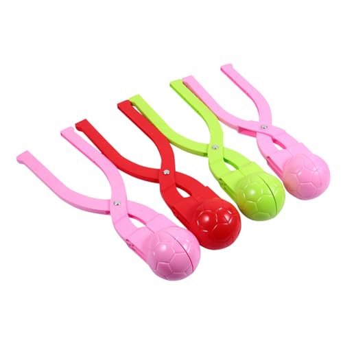 JOINPAYA Makers Für Kinder 4 Stück Schneemacher-Werkzeuge Clips Einfaches Formen Für Den Kampf Zufällige Farbe von JOINPAYA