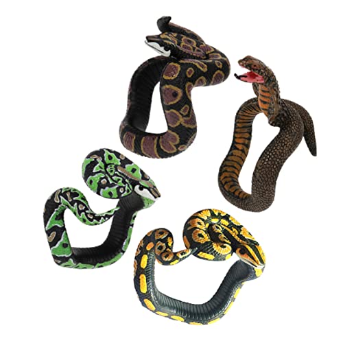 JOINPAYA 4stücke Schlangenarmbänder Kunstschlangen Spielzeug Für Streiche Halloween Deko Kreative Party Requisiten Für Und Kostümpartys von JOINPAYA