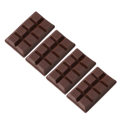 JOINPAYA 4 Stück Simulationsschokolade Gefälschtes Schokoladenmodell Gefälschte Pralinen in Großen Mengen Simuliertes Schokoladendekor Falsches Schokoladendekor Partyzubehör PVC Coffee JOINPAYA 4 Stück Simulationsschokolade Gefälschtes Schokoladenmodell Gefälschte Pralinen in Großen Mengen Simuliertes Schokoladendekor Falsches Schokoladendekor Partyzubehör PVC Coffee von JOINPAYA
