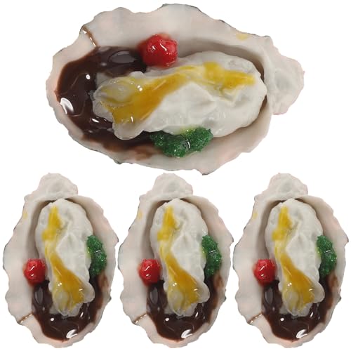 JOINPAYA 4 Stück Simulierte Austern Gefälschter Fisch Schaltier Fisch Spielzeugnahrung Mini -lebensmittelspielzeug Gefälschtes Essen Pizza- Spielküchenzubehör PVC JOINPAYA 4 Stück Simulierte Austern Gefälschter Fisch Schaltier Fisch Spielzeugnahrung Mini -lebensmittelspielzeug Gefälschtes Essen Pizza- Spielküchenzubehör PVC von JOINPAYA