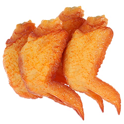 JOINPAYA 4 Stück Simulierte Chicken Wings Und Drumsticks Automatische Hühnerstalltür Hühnertür Hühnerfutter Zubehör Für Hühnerställe Gefälschte Essensrequisite Gebratenes Huhn PVC JOINPAYA 4 Stück Simulierte Chicken Wings Und Drumsticks Automatische Hühnerstalltür Hühnertür Hühnerfutter Zubehör Für Hühnerställe Gefälschte Essensrequisite Gebratenes Huhn PVC von JOINPAYA
