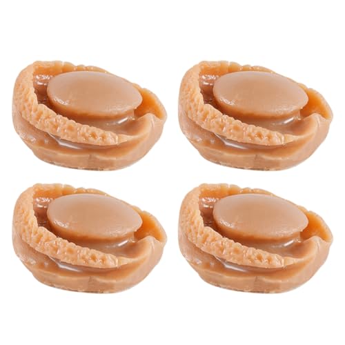 JOINPAYA 4 Stück Miniatur-Abalone-gefälschte Lebensmittel-Requisiten Für Puppenhaus Für Und Projekte Realistische Lebensmittelmodelle Aus Kunststoff JOINPAYA 4 Stück Miniatur-Abalone-gefälschte Lebensmittel-Requisiten Für Puppenhaus Für Und Projekte Realistische Lebensmittelmodelle Aus Kunststoff von JOINPAYA