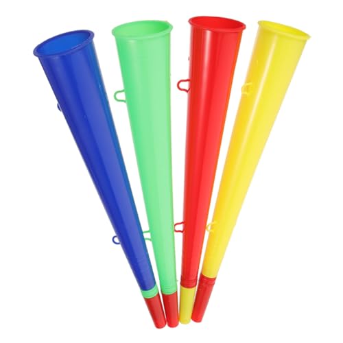 JOINPAYA 4 Stück Spiel Horn Hörner Instrumente Trompete Jubelnde Requisiten Krachmacher Für Sportveranstaltungen Trompete Requisiten Lustige Trompeten Sportfans Trompete Plastik JOINPAYA 4 Stück Spiel Horn Hörner Instrumente Trompete Jubelnde Requisiten Krachmacher Für Sportveranstaltungen Trompete Requisiten Lustige Trompeten Sportfans Trompete Plastik von JOINPAYA
