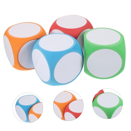 JOINPAYA 4 Stück Teiliges Große Sechseitige Schaumstoffwürfel Trocken Abwischbar Wiederverwendbar DIY Würfel Spielwürfel Lernhilfe Vielseitig für Party und Unterricht JOINPAYA 4 Stück Teiliges Große Sechseitige Schaumstoffwürfel Trocken Abwischbar Wiederverwendbar DIY Würfel Spielwürfel Lernhilfe Vielseitig für Party und Unterricht von JOINPAYA