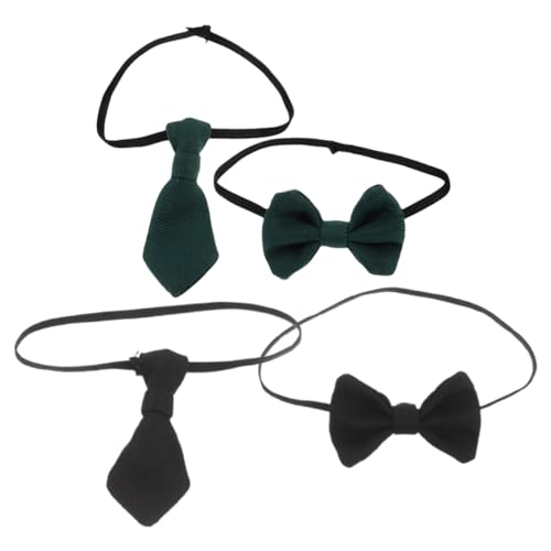 JOINPAYA 4 Stück Teiliges Miniatur Krawatten aus Langlebigem Stoff Modische Puppenkleidung Accessoires für Baumwollpuppen Vielseitig Einsetzbar für Basteln und Ankleiden von JOINPAYA