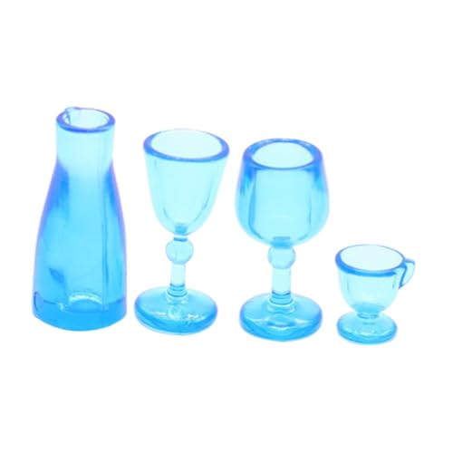 JOINPAYA 4 Stück Teiliges Miniatur Weinglas Set Realistische Dekoration für Puppenhaus für Partys und Geburtstage Mini Weingläser und Foto Requisiten JOINPAYA 4 Stück Teiliges Miniatur Weinglas Set Realistische Dekoration für Puppenhaus für Partys und Geburtstage Mini Weingläser und Foto Requisiten von JOINPAYA