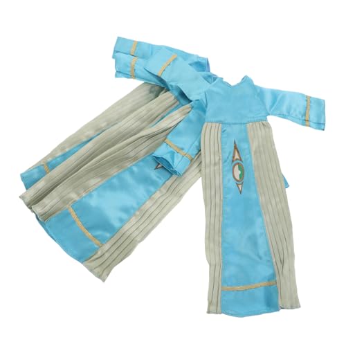 JOINPAYA 4 Stück Teiliges Puppen-Abaya Set Muslimische Puppenkleidung Langärmlige Himmelblaue Arabische Robe Vielseitiges Modulares Display Outfit für Eid und Ramadan Kompatibel mit Jungen JOINPAYA 4 Stück Teiliges Puppen-Abaya Set Muslimische Puppenkleidung Langärmlige Himmelblaue Arabische Robe Vielseitiges Modulares Display Outfit für Eid und Ramadan Kompatibel mit Jungen von JOINPAYA