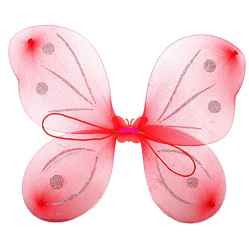 JOINPAYA 4 Stück Teiliges Schmetterlingsflügel Kostümset für Leichte Bequeme Feen und Engelsflügel für Karneval Cosplay Geburtstag und Bühnenauftritte JOINPAYA 4 Stück Teiliges Schmetterlingsflügel Kostümset für Leichte Bequeme Feen und Engelsflügel für Karneval Cosplay Geburtstag und Bühnenauftritte von JOINPAYA