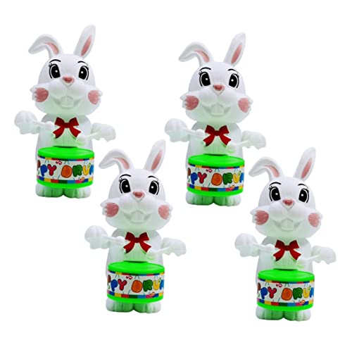 JOINPAYA 4 Stück Trommelnder Hase Uhrwerk Zappelspielzeug Masse Aufziehen Weltraum-hüpfbälle Gadgets Spiele Küken Kinderküche Osterelemente Aufziehspielzeug Abs JOINPAYA 4 Stück Trommelnder Hase Uhrwerk Zappelspielzeug Masse Aufziehen Weltraum-hüpfbälle Gadgets Spiele Küken Kinderküche Osterelemente Aufziehspielzeug Abs von JOINPAYA
