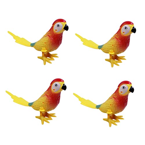JOINPAYA 4 Stück Uhrwerk Papagei kinderspielzeug für Weihnachts- papageienspielzeug Kid Toys Kinderfest- weihnachtslaufspielzeug Plastik Yellow JOINPAYA 4 Stück Uhrwerk Papagei kinderspielzeug für Weihnachts- papageienspielzeug Kid Toys Kinderfest- weihnachtslaufspielzeug Plastik Yellow von JOINPAYA