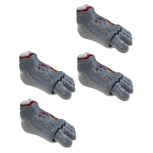 JOINPAYA 4 Stück Uhrwerk-Zombie-Geist-füße Planschbecken Kinderwürfel Zappeln Schwimmbad Regenbogenspielzeug Gadgets Zappelspielzeug Badespielzeug Für Den Bauch Grey Abs JOINPAYA 4 Stück Uhrwerk-Zombie-Geist-füße Planschbecken Kinderwürfel Zappeln Schwimmbad Regenbogenspielzeug Gadgets Zappelspielzeug Badespielzeug Für Den Bauch Grey Abs von JOINPAYA