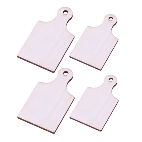 JOINPAYA 4 Stücke Mini-Schneidebrett aus Holz handhaben Mini-Schneidebretter Dekoration Schneiden Ornament puppenhaus Einrichtung kleines schneidebrett Holz Schneidebrett-Handwerk Khaki JOINPAYA 4 Stücke Mini-Schneidebrett aus Holz handhaben Mini-Schneidebretter Dekoration Schneiden Ornament puppenhaus Einrichtung kleines schneidebrett Holz Schneidebrett-Handwerk Khaki von JOINPAYA