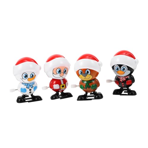 JOINPAYA Spaß Weihnachten Wind up Spielzeug 4pcs Wind-up Weihnachten Spielzeug Springen Weihnachten von JOINPAYA
