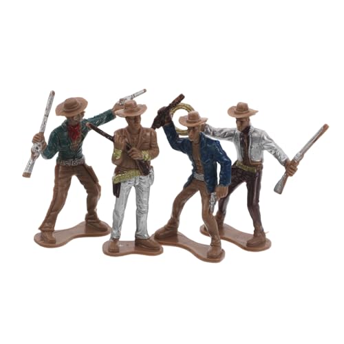 JOINPAYA 4-teilige Western-Cowboy-Figur Für Schlafzimmerdekoration Und Partyzubehör, Mini-Cowboy-Statue, Western-Motto-partydekorationen, Klassische Western-Cowboy-Statue JOINPAYA 4-teilige Western-Cowboy-Figur Für Schlafzimmerdekoration Und Partyzubehör, Mini-Cowboy-Statue, Western-Motto-partydekorationen, Klassische Western-Cowboy-Statue von JOINPAYA