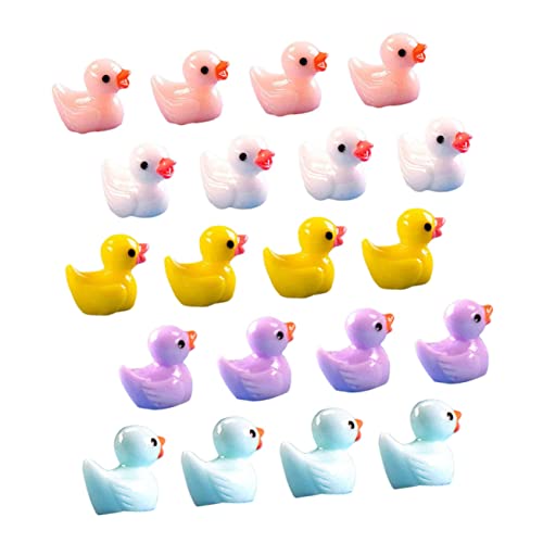 JOINPAYA 40stücke Miniaturente Figuren Aus Harz Für Mikrolandschaft Kreative Deko Für Garten Puppenhaus Aquarium Farben Jeweils Für Fotografie Und Dekoration JOINPAYA 40stücke Miniaturente Figuren Aus Harz Für Mikrolandschaft Kreative Deko Für Garten Puppenhaus Aquarium Farben Jeweils Für Fotografie Und Dekoration von JOINPAYA